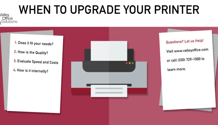 When to upgrade your printer graphic